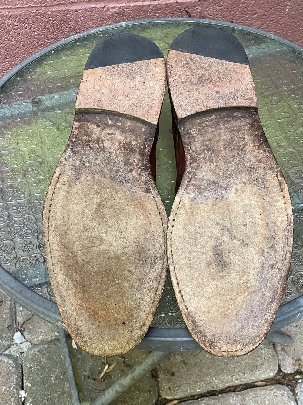 Frye Brown Leather Vintage Chukka Ankle Boots Size 9.5 D